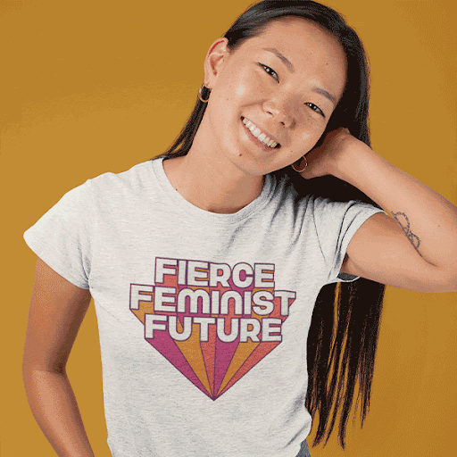 PRE-ORDER (SHIPS 8/25) Fierce Feminist Future Fitted Tee